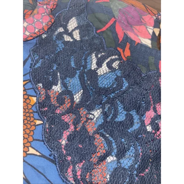 FARM RIO Blouse Womens Floral Top Tropical Boho Anthropologie XS - Image 5