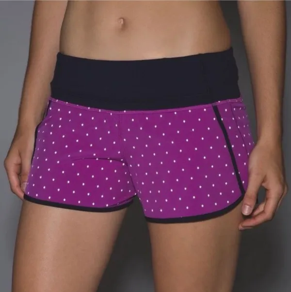 Lululemon Run Times Shorts Reflective Nightfall Ultraviolet Silver - Image 4