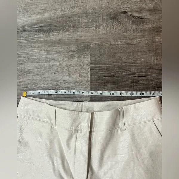 COMMANDO Faux Leather Croc-Effect Pants - Image 7