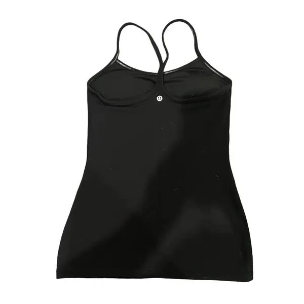 Lululemon Black Free‎ to Be Tank Top w/ Built in Bra Size 6 - Image 5