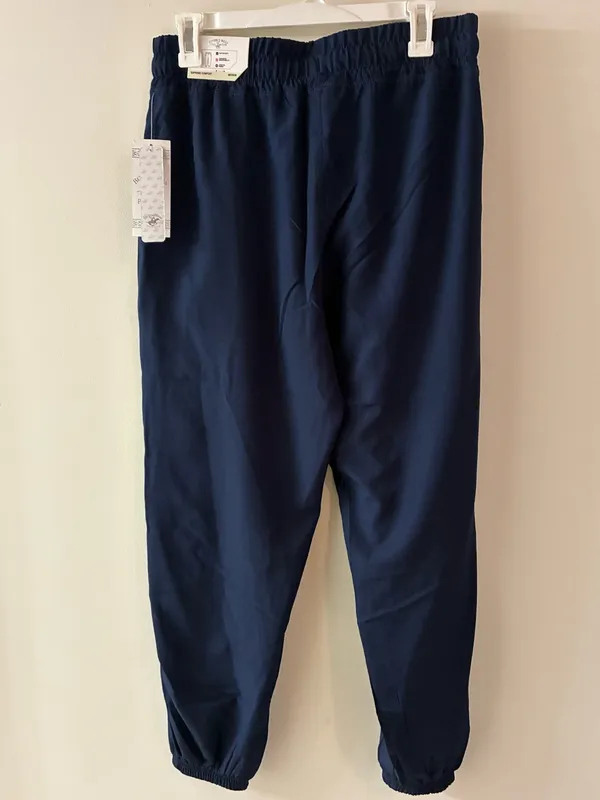 Beverly Hills Polo Club Women’s Navy Elastic Waist Joggers - Image 2