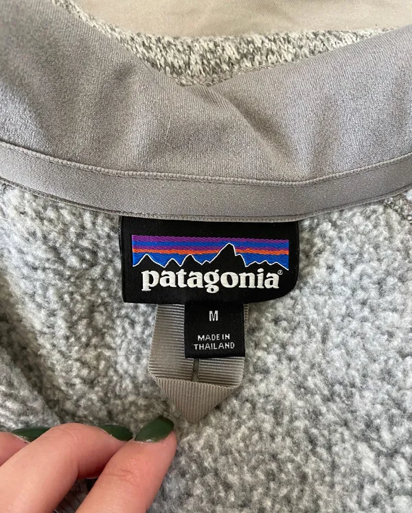 Patagonia Half Zip Gray - Image 3