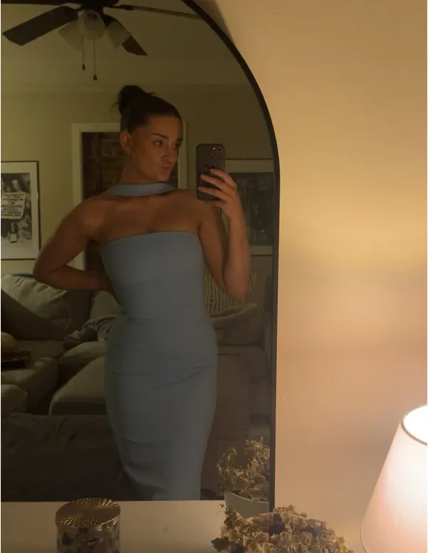 Amazon baby blue dress - Image 2