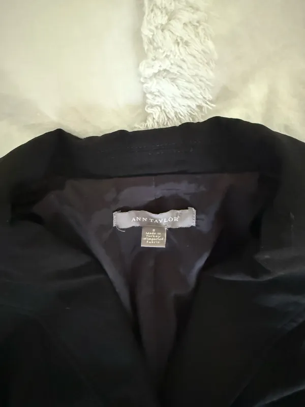 Ann Taylor Blazer Jacket Black - Image 5