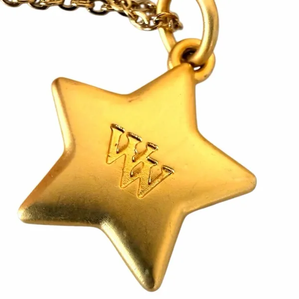 Vintage Weight Watchers WW Gold Tone Star Achievement Charm Necklace - Image 6