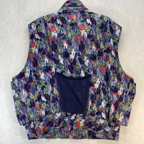 FP Movement‎ Floral Print Vest Full Zip Sleeveless Jacket Lightweight L - Image 8