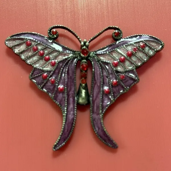 Pocket Purple Worry Butterfly - Image 3