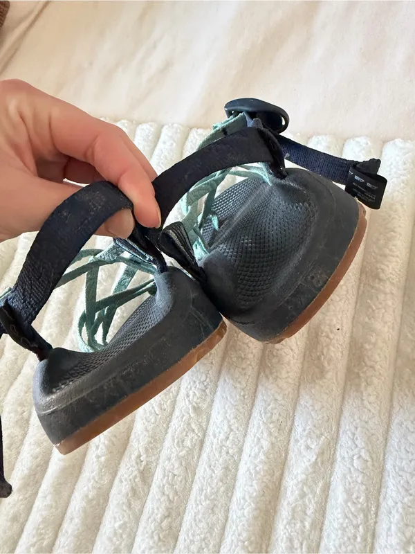 Chaco’s Women’s Blue Strappy Outdoor Sandals - Image 5