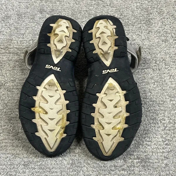 Teva Tirra Sandals Womens 8 Gray Shock Pad Strappy Water Hiking - Image 8