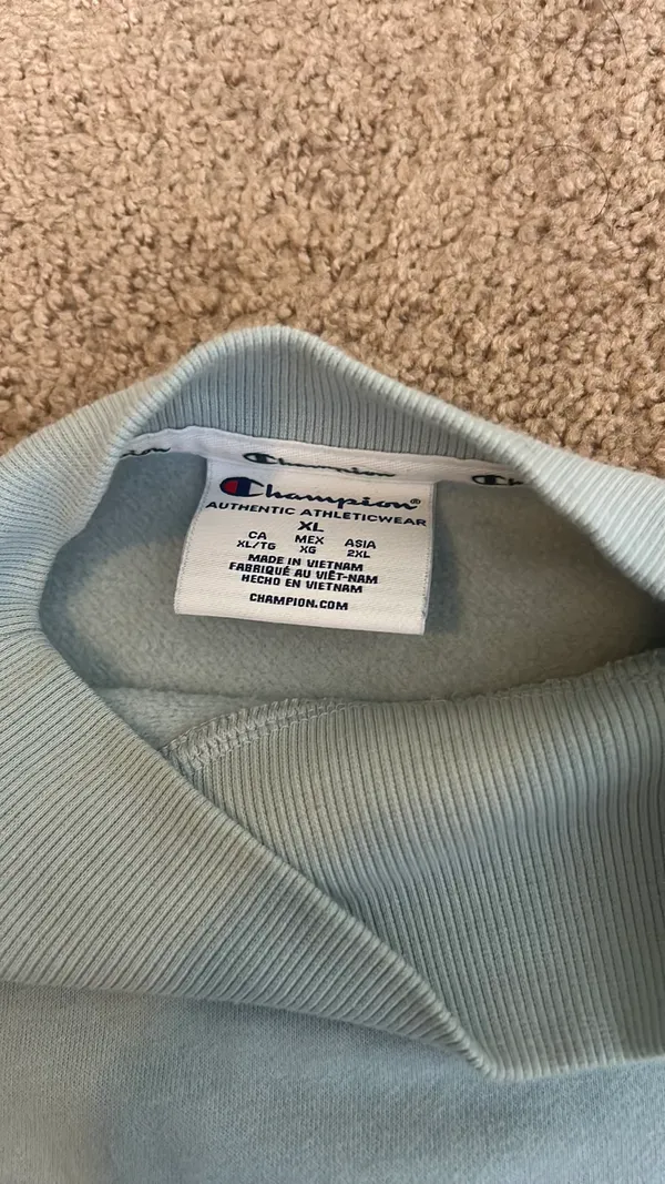 Champion Blue Crewneck - Image 4