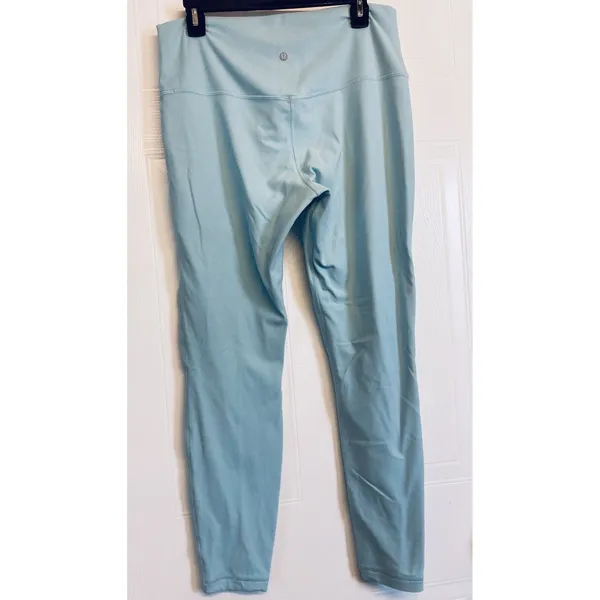 Lululemon Align‎ High-Rise Pant Women Size 14 Blue Nulu Yoga Leggings LW5CTIS - Image 3