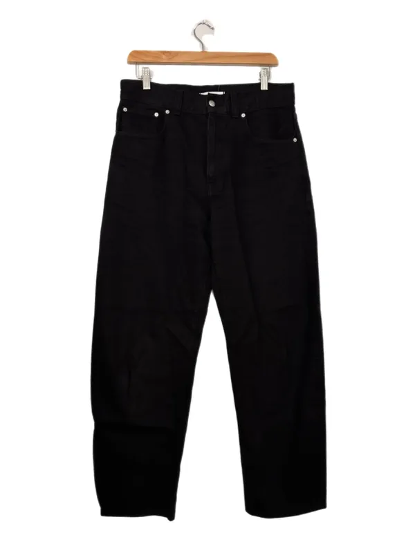 Madewell The Balloon Jean Size 29 Black Frost High Rise Barrel Leg Cotton NWOT - Image 8