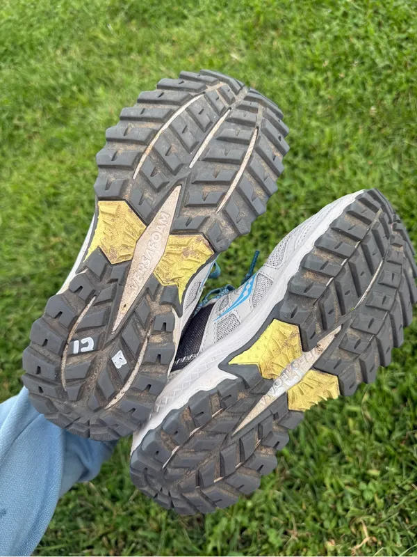 Saucony Women’s Excursion TR Running Trail Shoes Gray Blue Size 5.5 - Image 5