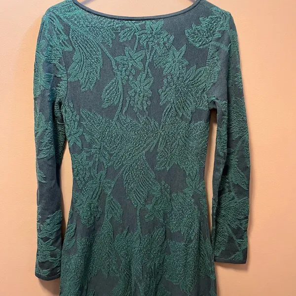 Peruvian‎ Connection Ileanna Knit Dress Size XS Floral - Image 5