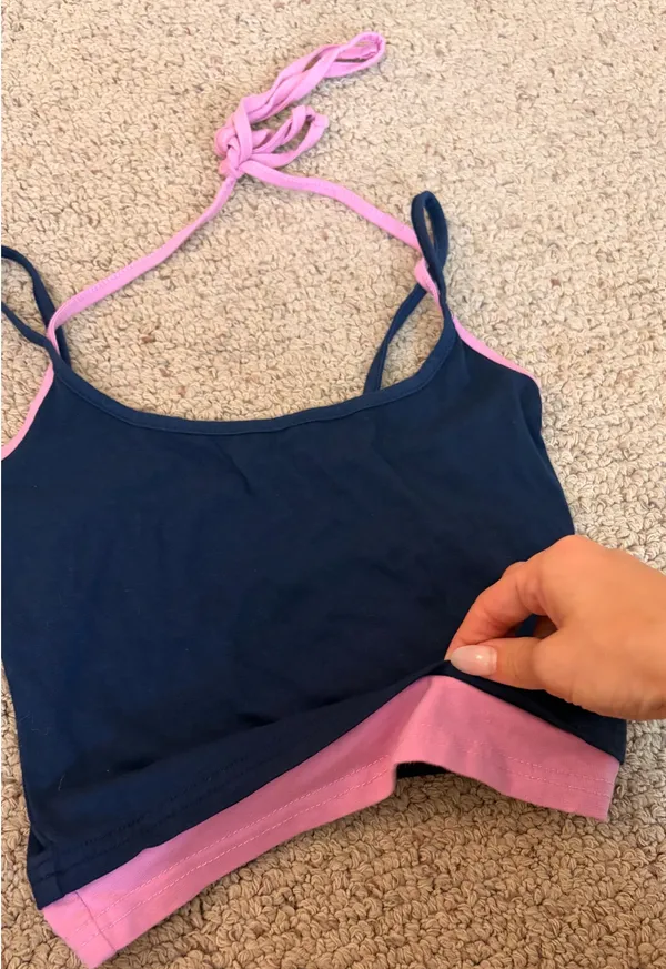 PacSun layered cropped top - Image 2