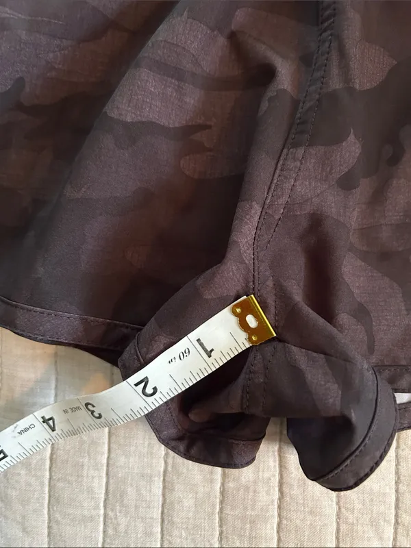 Pelagic women’s Pez Vela-Fishing black brown grey outdoor hike Camo Shorts‎ XL - Image 4
