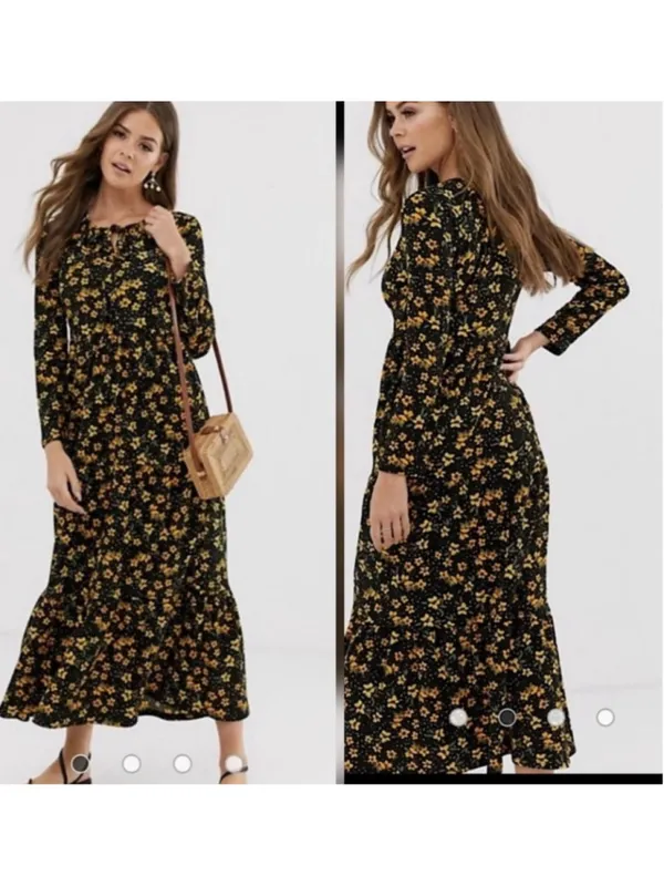 Free People Tiers Of Joy Midi Dress Women’s Size M (oversized) - Image 2