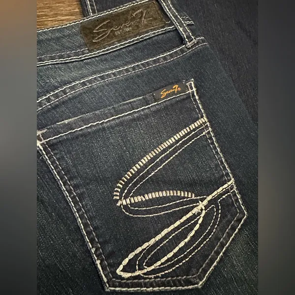 Seven7 Women's Indigo Boot Cut Jeans - Image 4