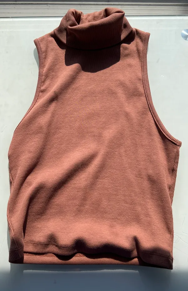 ZARA Turtleneck Tank Top - Image 2