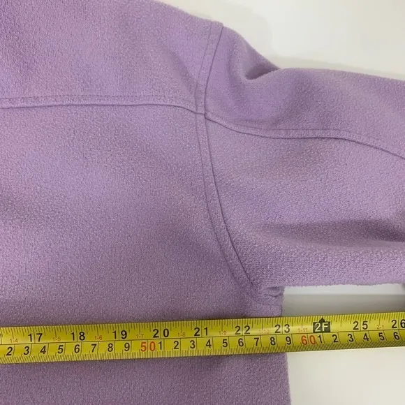 Forever 21 Women's S‎ Lavender Purple Oversized Button Up Shacket Shirt Jacket - Image 4