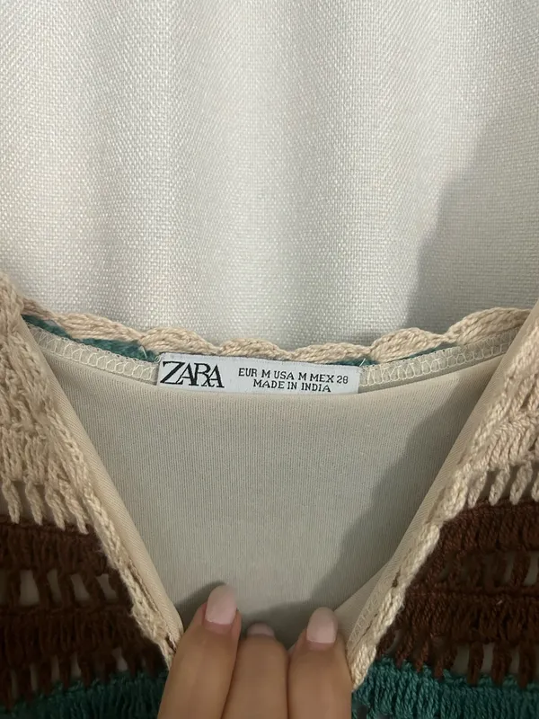 ZARA Crochet Dress Knit - Image 2