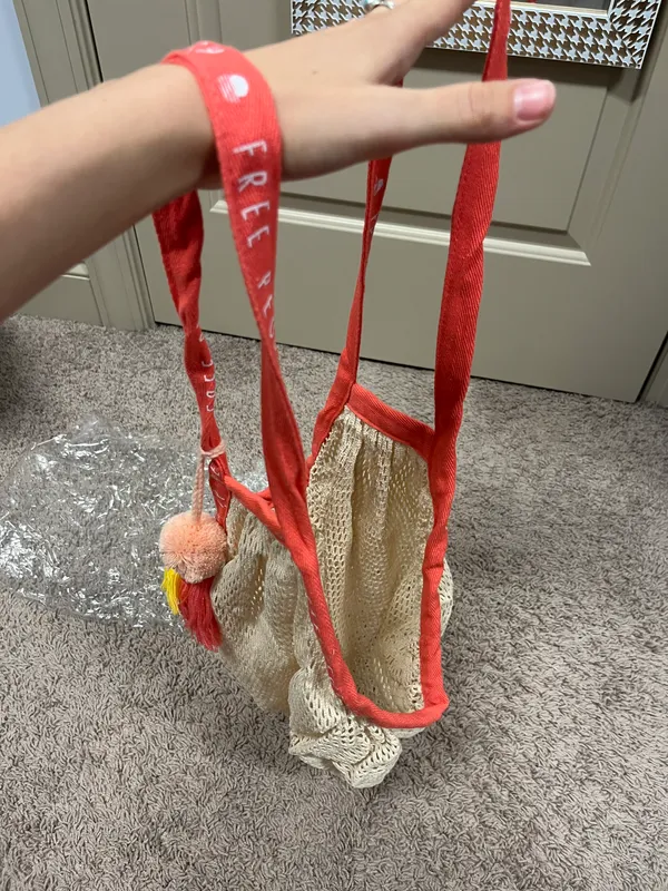 Free People Woven Tote Bag - Image 2