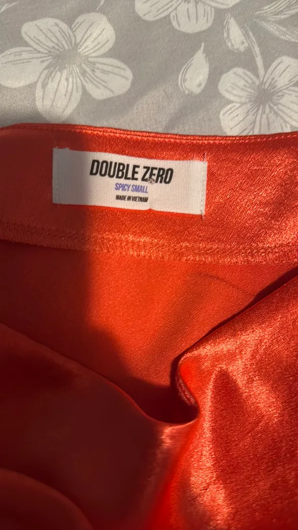 Double zero silky skirt - Image 2