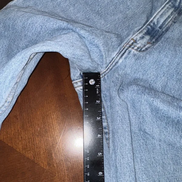 Levi’s Premium 512 Slim Tapered Leg Leans Size 6 MIS L Made In USA - Image 8