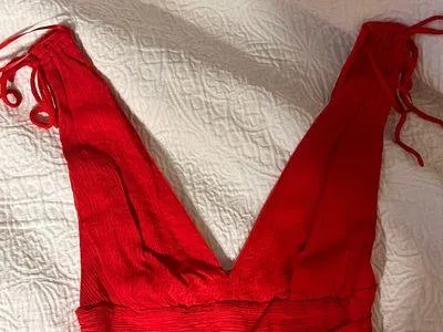 romper Red - Image 2
