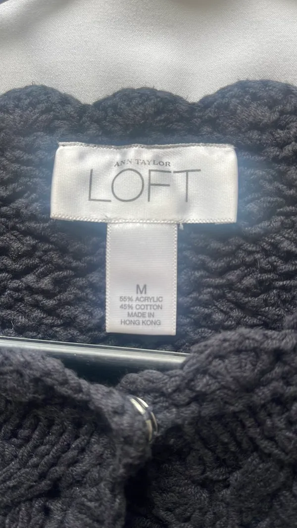 Ann Taylor Knit Button Down Sweater - Image 3