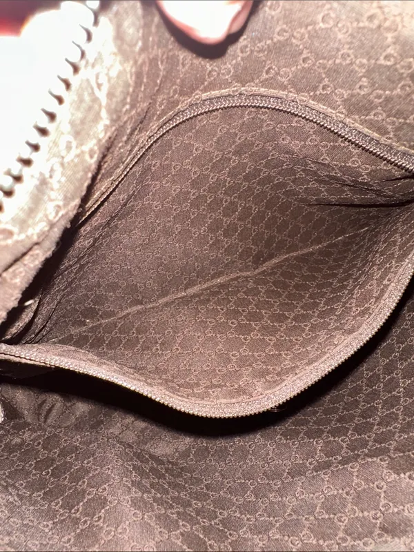 Gucci Boston Canvas Handbag - Image 12