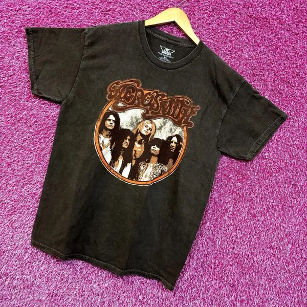 Aerosmith Toys in the Attic Hard Rock Tour Tee M/L - Image 2