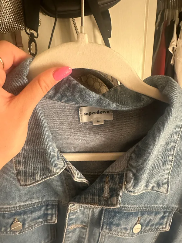 superdown Denim Dress - Image 5