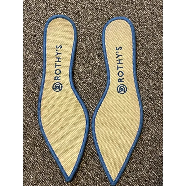 Rothy’s Sahara Gold point toe flats size W9 giraffe print (retired) - Image 10