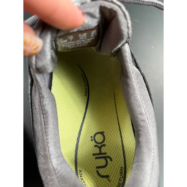 Ryka SKU 7793 Womens Grey and Teal Athletic training Shoes Size 9.5 - Image 9