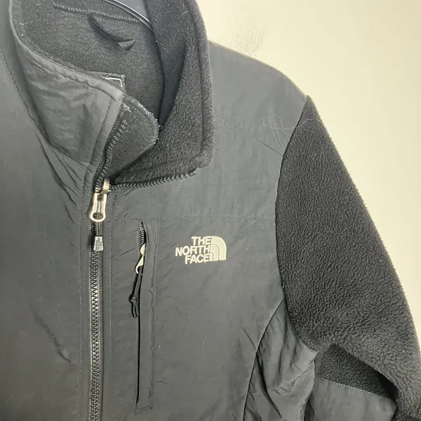 The North Face Denali polartec fleece‎ jacket black womens size small casual - Image 4