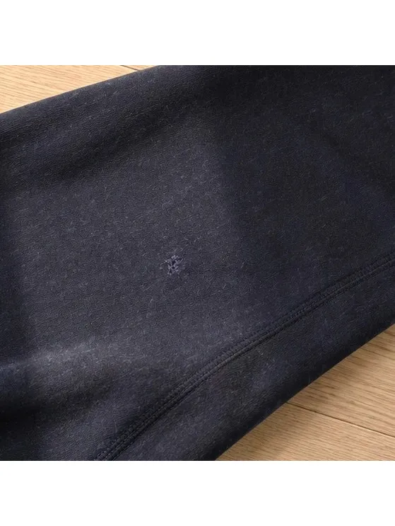 Lululemon Size 4 Navy Blue High Rise Full Length Leggings Yoga Pants - Image 4