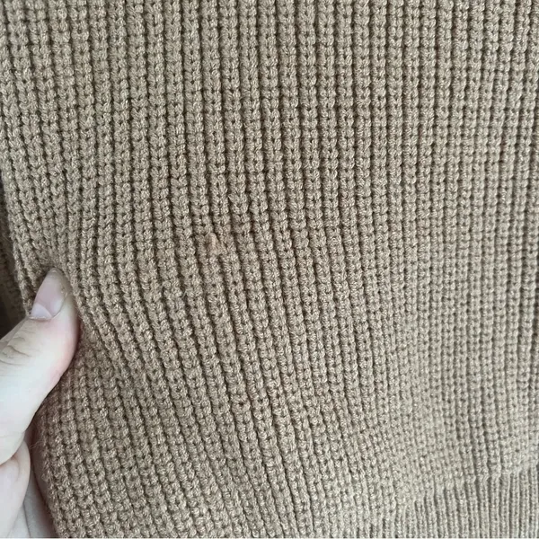 Pink lily tan ribbed sweater - Image 3