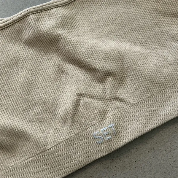 SET Active Cream Sports Bra - Image 2