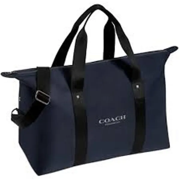 Coach Black Weekender Travel Gym Duffle Bag Limited Edition NWT - Image 6