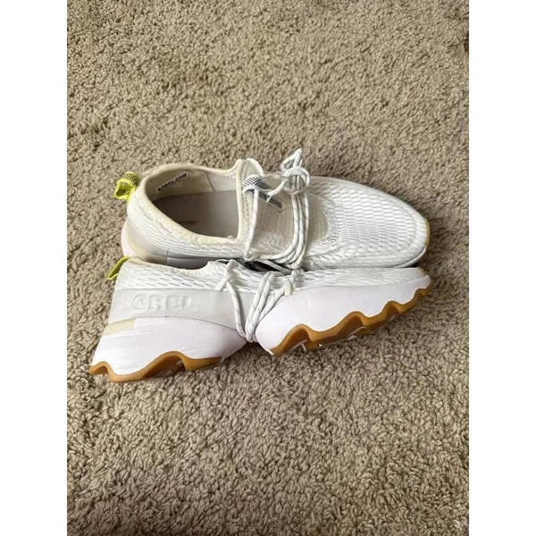 Sorel Kinetic Impact Lace Sneakers White Gum Women’s 9 - Image 7