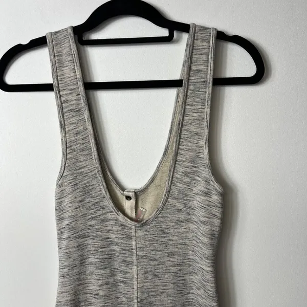 Free people cross court one piece‎ jump suit heather gray women’s size XS - Image 6
