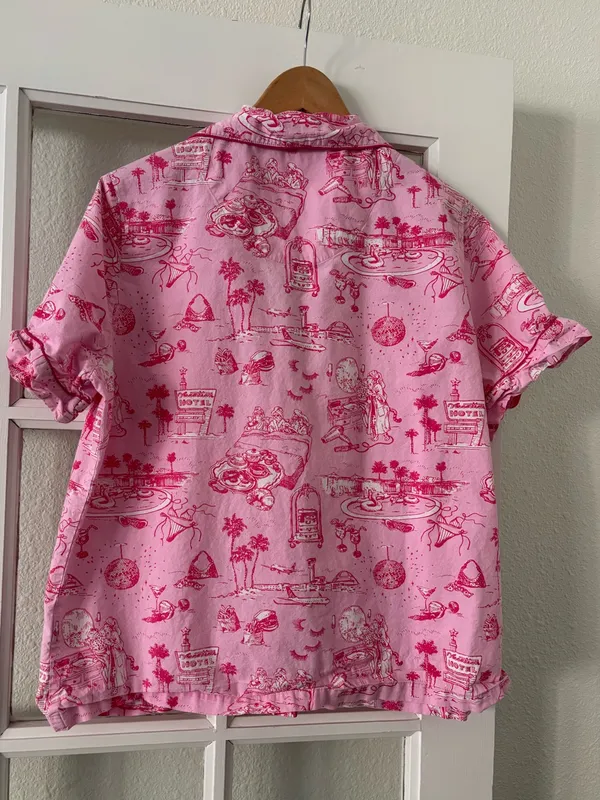 Printfresh x Sean Taylor “Girls’ Trip” Pajama Top - 100% Cotton - Image 3