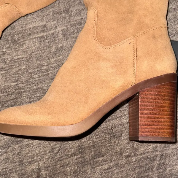Womens‎ Justin OTK Faux Suede Tall Over-The-Knee Boots - Image 6