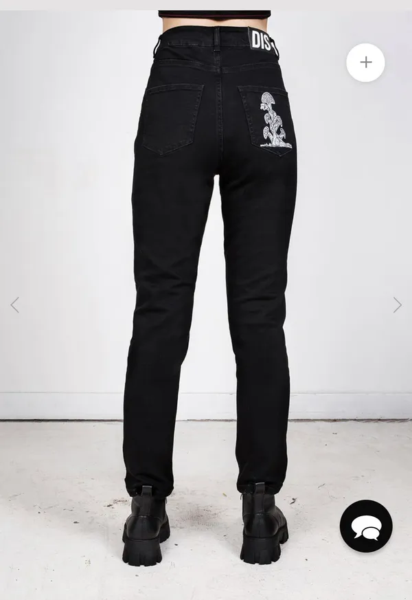 NWT! Disturbia Eden Jeans Size 24 - Image 2