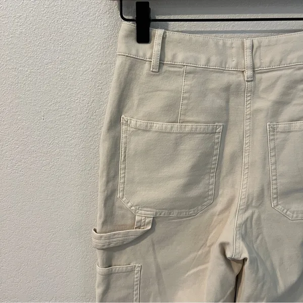 Aritzia Wilfred Free Brennan Pant Light Birch Stretch High Rise Carpenter‎ - Image 6