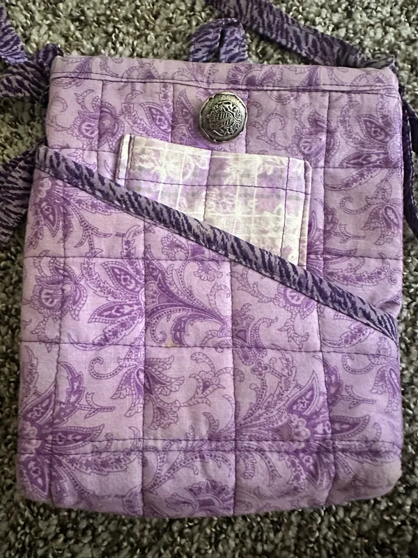 purple crossbody bag - Image 3