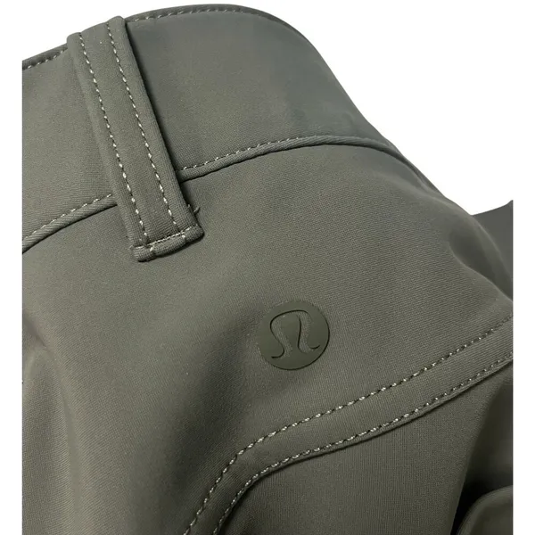Lululemon City Sleek Slim-Fit 5 Pocket High-Rise Pant Full Length Grey Sage 28 - Image 10