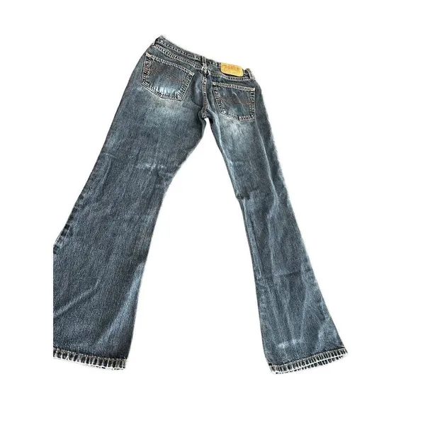Vintage Abercrombie & Fitch 1892 Low Rise Bootcut Flare Jeans 25S 100% Cotton - Image 5