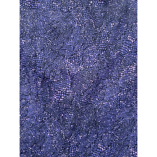 Vintage Y2K Express World Brand Purple Blue Abstract Print Slip Skirt Size Small - Image 8